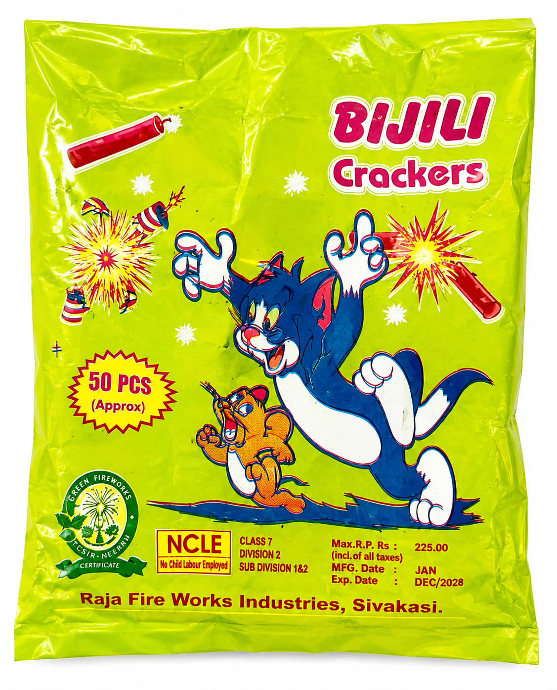 50pcs Red Bijili