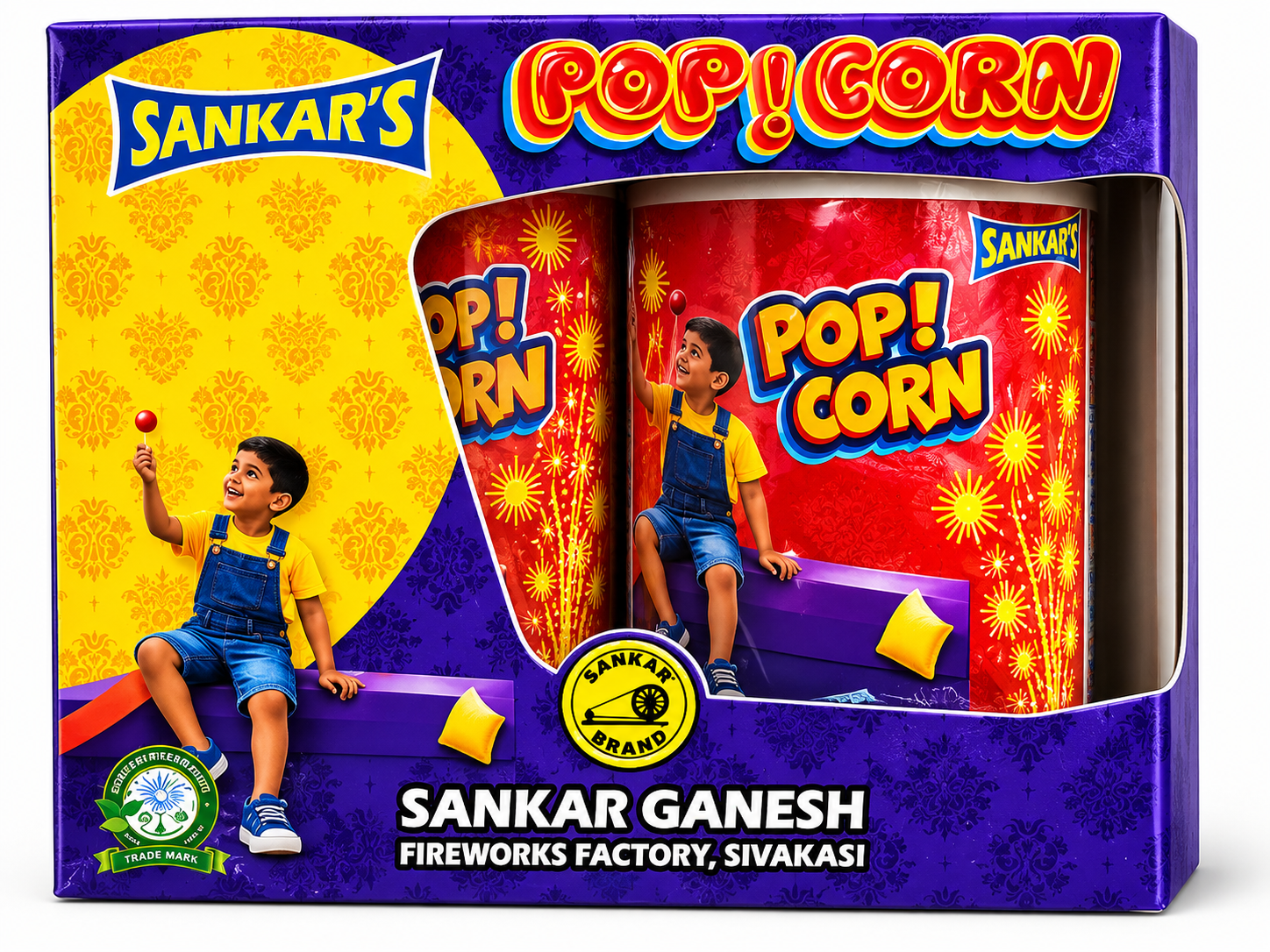 Pop Corn 2pce