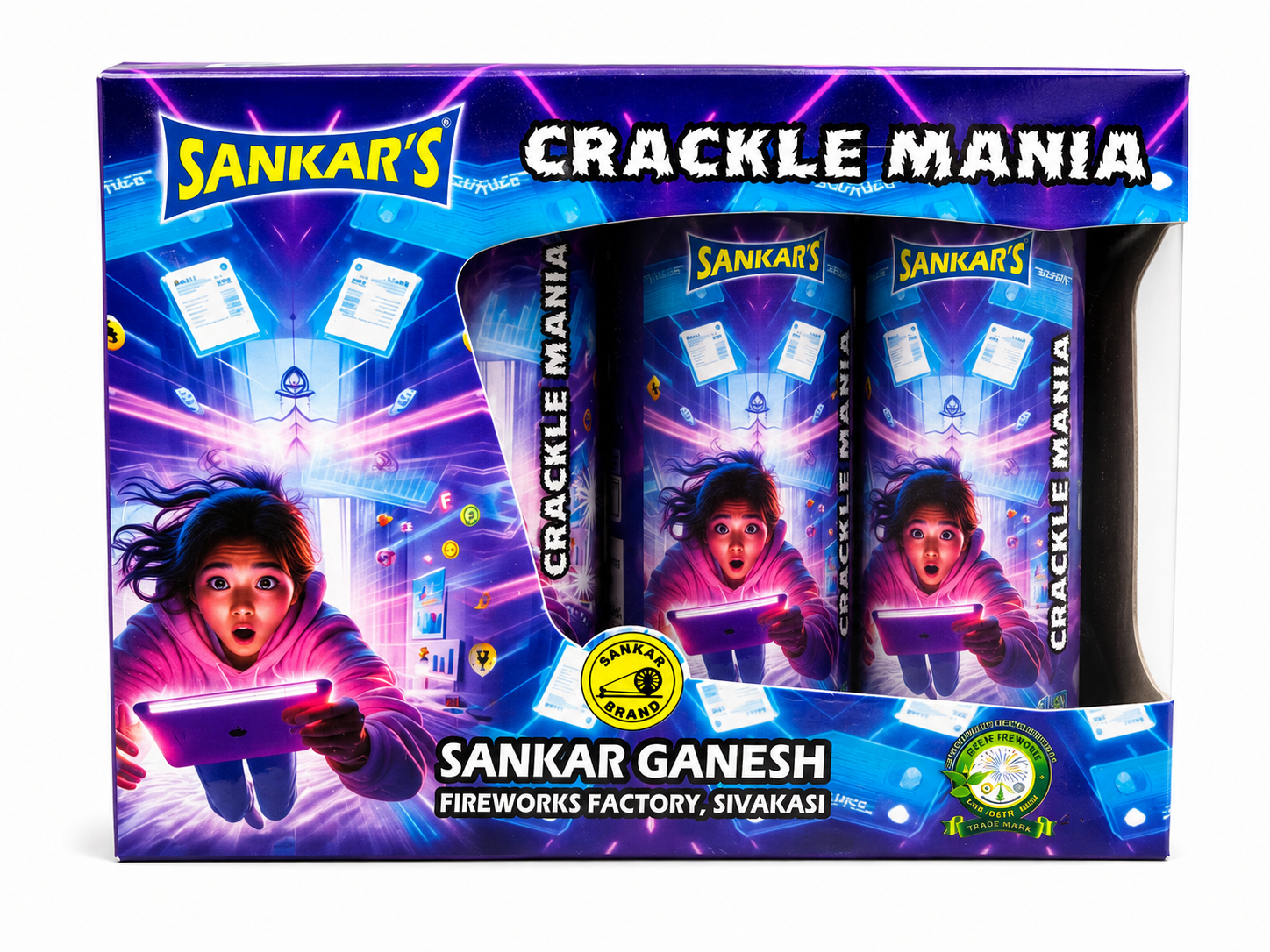 Crackle Mania 2pce