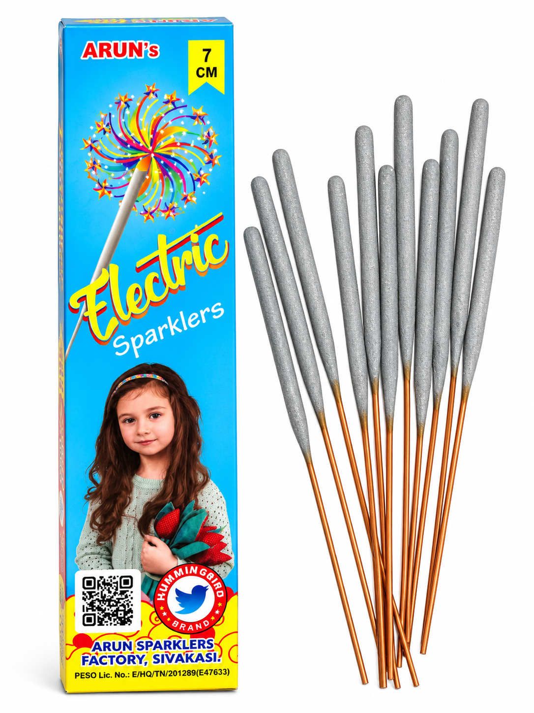 7 cm Electric Sparklers