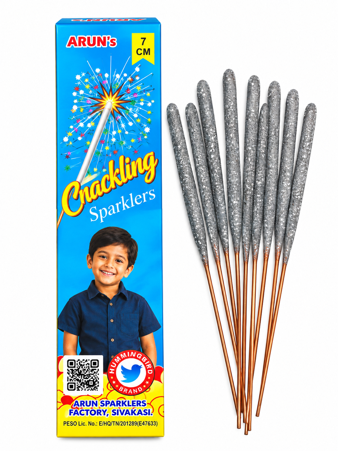 7 cm Crackling Sparklers