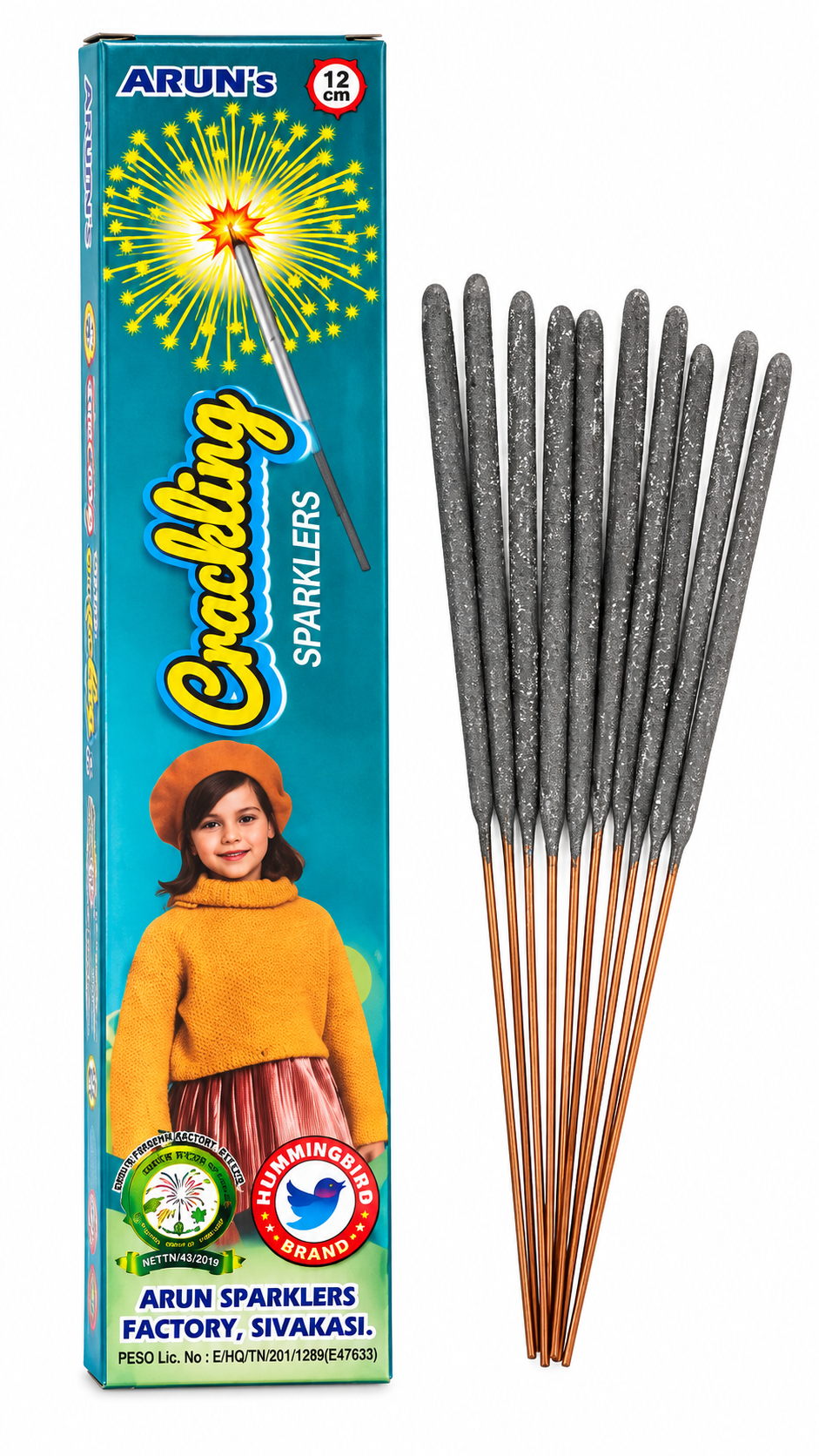 12 cm Crackling Sparklers