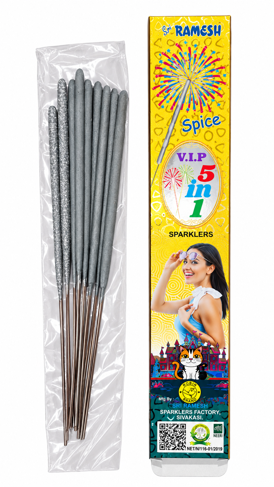 15 cm Spice vip 5in1
