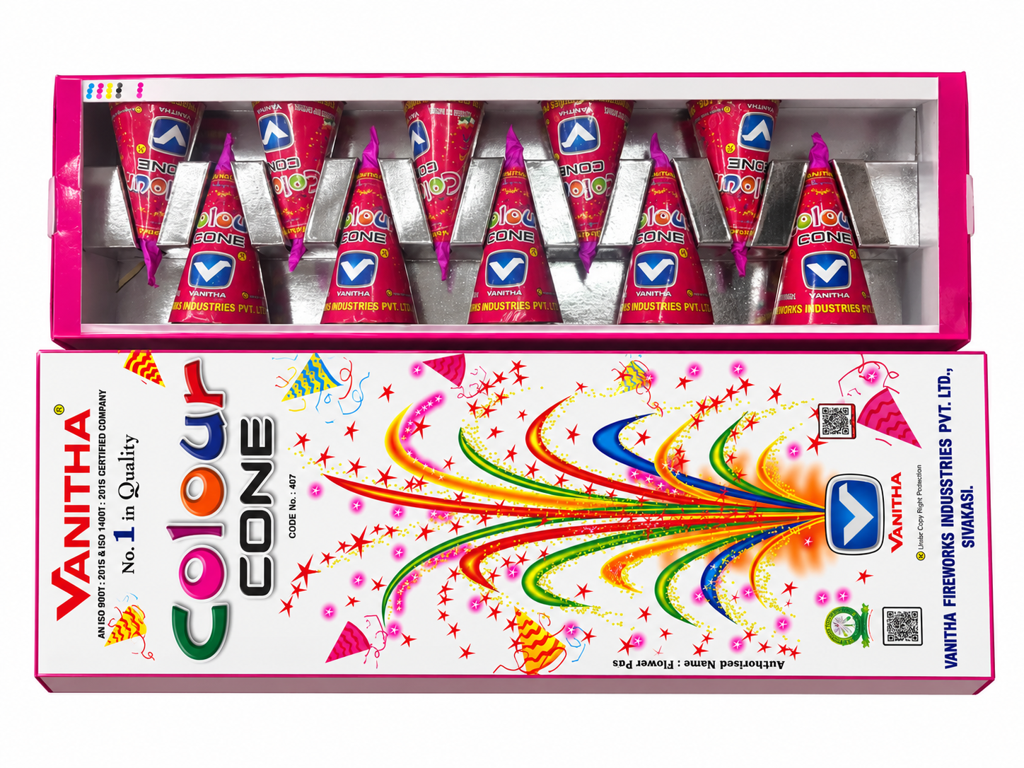 Colour Cone 10pcs
