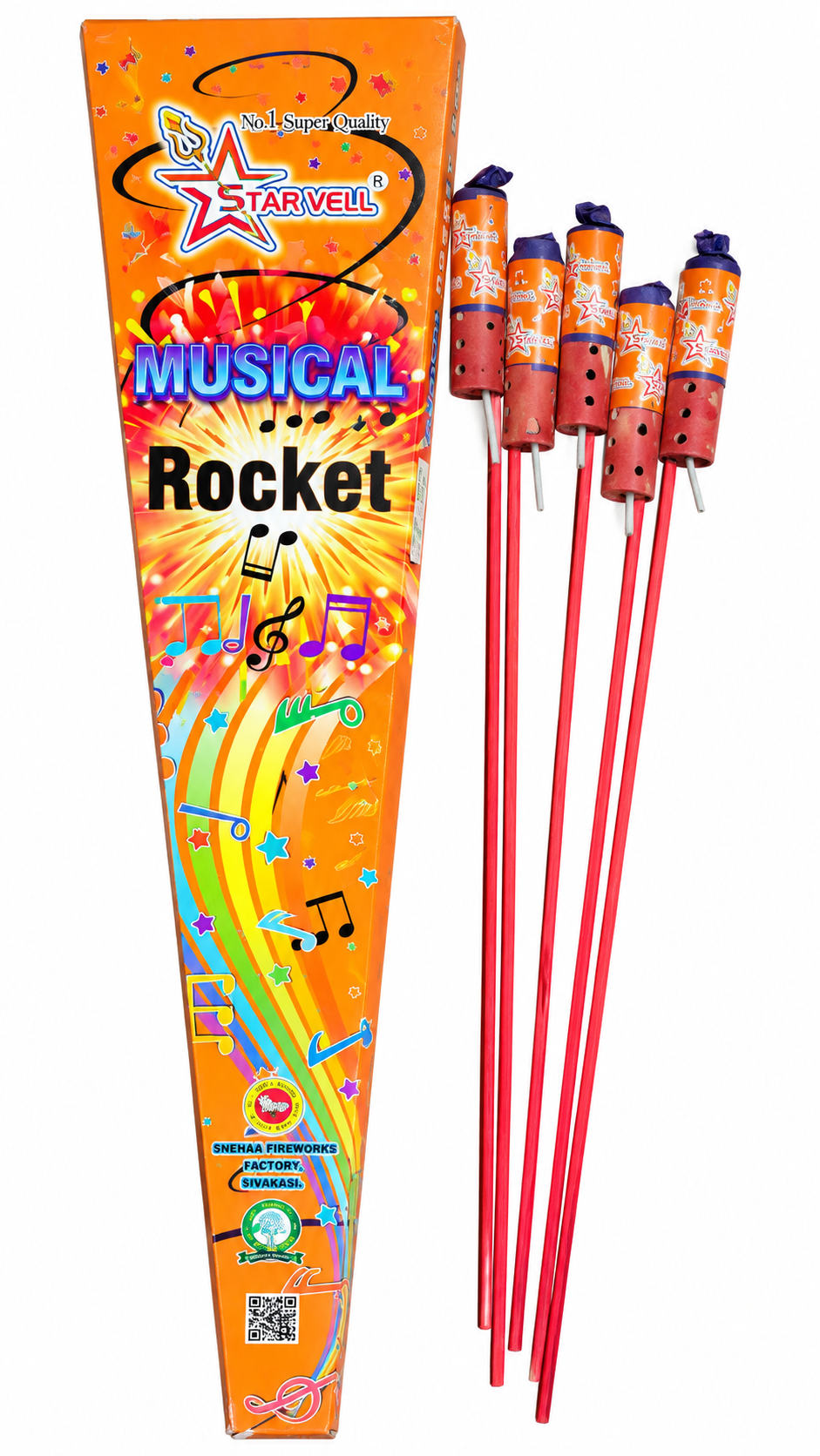 Musical Rocket (5pcs)