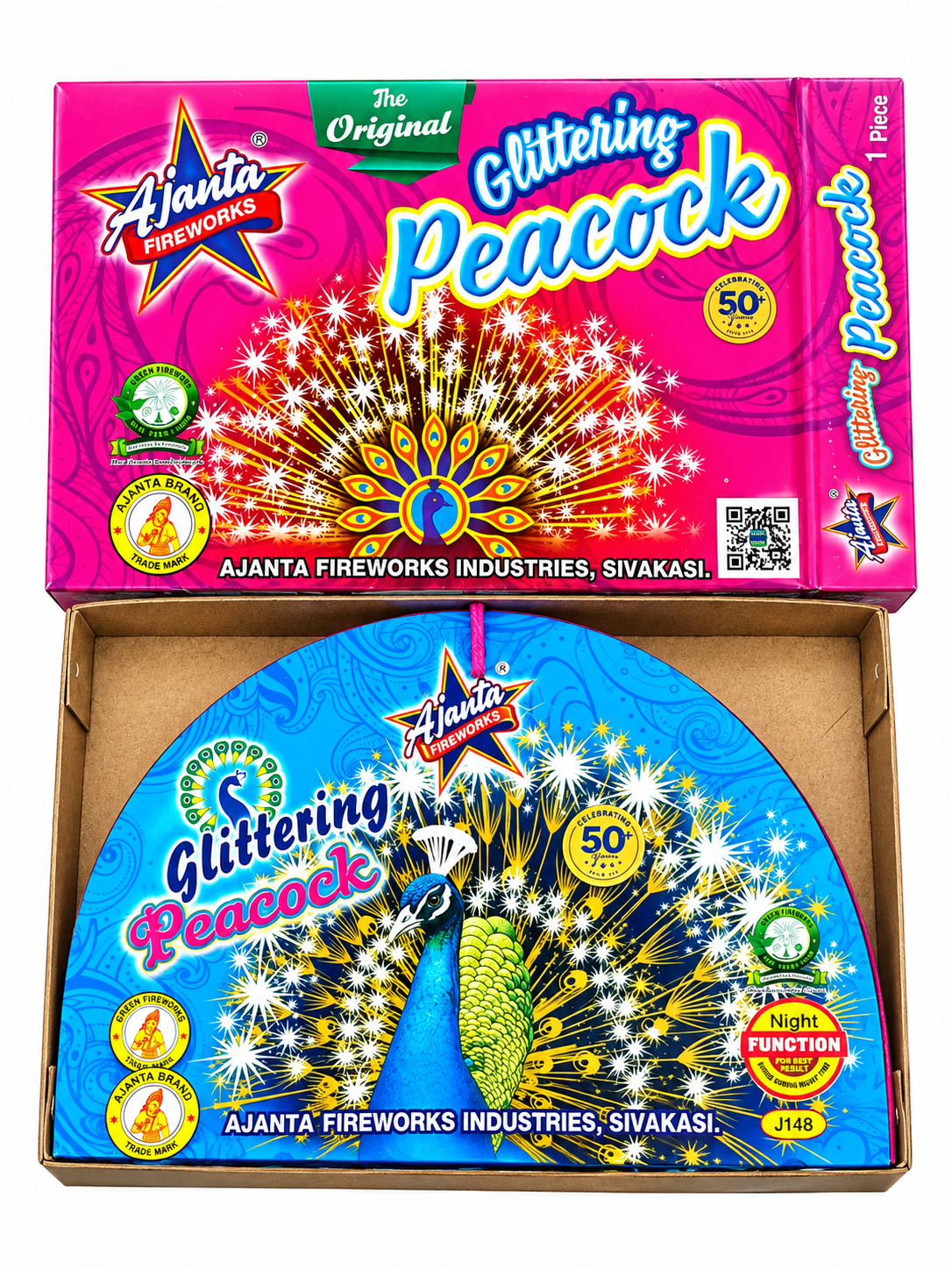 Glittering Peacock