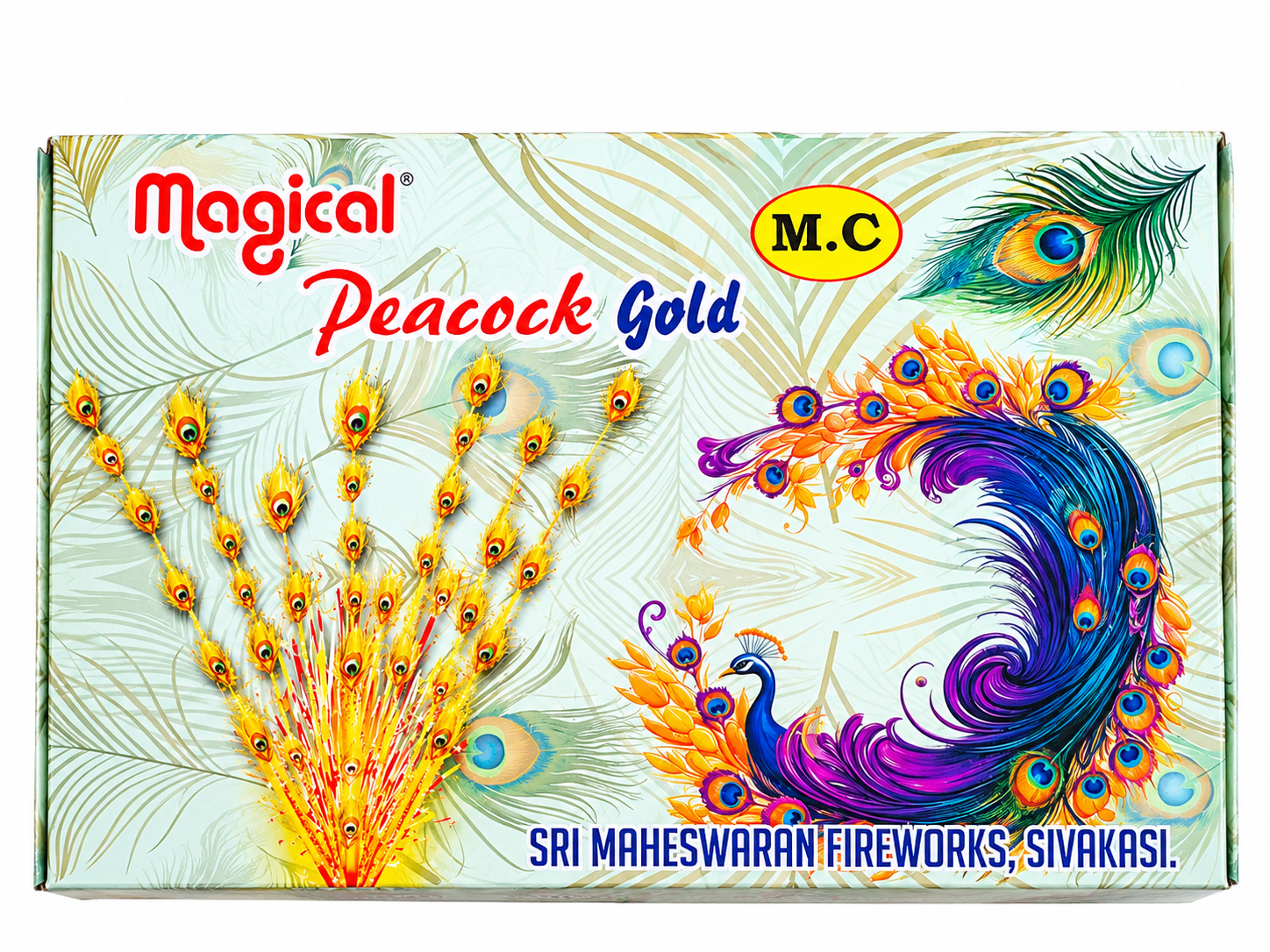 Magical Peacock Gold Normal 1pce