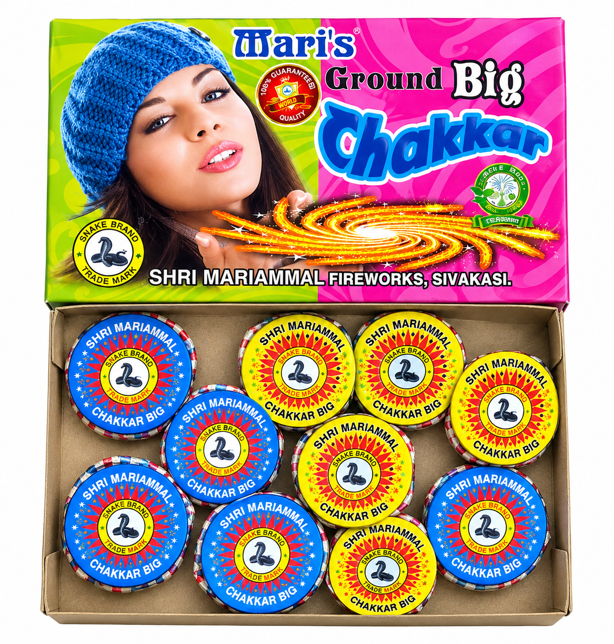 Ground Chakkar Big (10pcs)